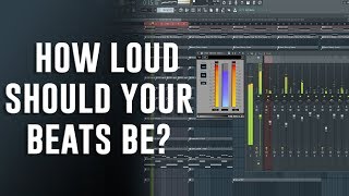 HOW LOUD SHOULD YOUR BEATS BE [upl. by Bornie]