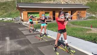 Biathlon Arena Lenzerheide  Sommer Training [upl. by Mikael]