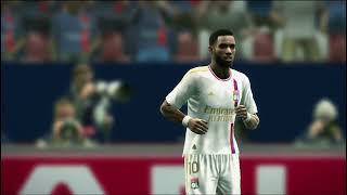 Lyon vs PSG Highlights  PES13 Remastered [upl. by Roddie353]