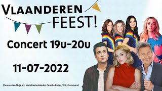 Vlaanderen Feest concert 19u20u 2022 [upl. by Eiluj]