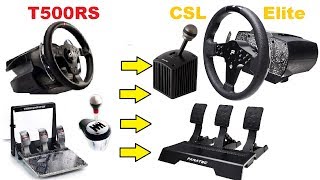 Switching from T500rs to CSL Elite [upl. by Thgiwd]