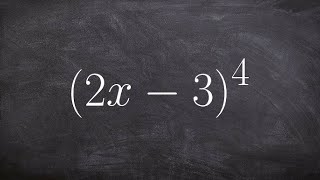 Using binomial expansion to expand a binomial to the fourth degree [upl. by Eihpos370]