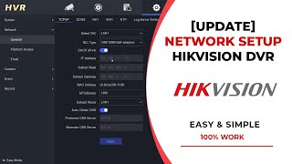 NEW UPDATE Hikvision Online Setup  Hikvision DVR Network Setup [upl. by Eyaf]