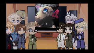 ○Nordics hetalia react to male yn as tanjiromale yn as Dazai•spanish translation 🇪🇸🇲🇽 [upl. by Egiarc208]