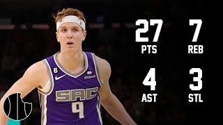 Kevin Huerter Highlights  Kings vs Jazz  25th Mar 2022 [upl. by Stefanie]