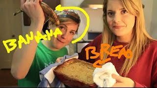 My Drunk Kitchen ft Grace Helbig BANANA BREAD [upl. by Bernardine371]