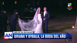 👰🤵 LA BODA DEL AÑO ORIANA SABATINI Y PAULO DYBALA RECIÉN CASADOS [upl. by Urbannai917]