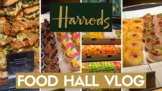 HARRODS LONDON LUXURY FOOD HALL  UK Luxury Grocery Shopping  Harrods Rewards Card  JOS ATKIN [upl. by Cavallaro]