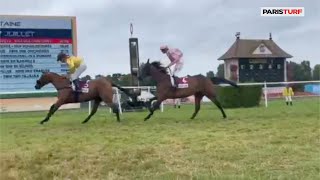 Poneys  Margaux Moisson remporte le Prix du Grand Bal de la Croix Rouge  Deauville 25 août 2023 [upl. by Pontus469]