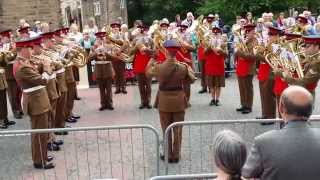 Whit Friday Brass Band Competition Denshaw Saddleworth England [upl. by Ynahirb]