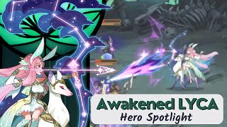 Awakened LYCA  The Dawnbringer  AFK Arena Hero Spotlight [upl. by Matty]