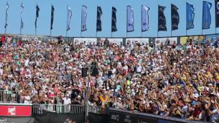 Matchball Ludwig  Walkenhorst zum Gewinn der DM im Beachvolleyball 2016 in Timmendorfer Strand [upl. by Allehs]