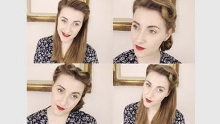 My Top Vintage Hairstyles  Tutorials [upl. by Mab]