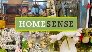 Come shop with me in Homesense 2024  Easter Decorations  Homesense Haul [upl. by Asirrom]