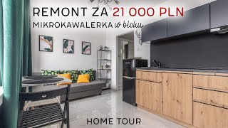 17m2 mikrokawalerka w bloku  CENY  HOME TOUR [upl. by Bailey]