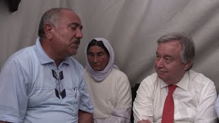 Turkey World Refugee Day visits [upl. by Krever]