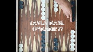 Başlangıç Seviyesinde Tavla Nasıl Oynanır  Tavla Dersleri [upl. by Annuahsal497]