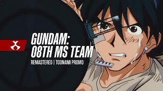 Gundam 08th MS Team  Promo  Toonami 25th Anniversary [upl. by Jutta184]