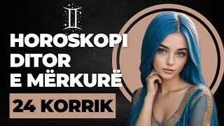 Horoskopi DITOR për nesër e MËRKURË 24 Korrik 2024 horoskopiditor Korrik2024 [upl. by Rozek]