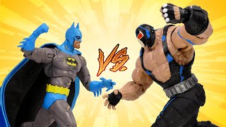 McFarlane Toys DC Multiverse Batman vs Bane Knightfall 2pack [upl. by Rimma]