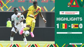 Senegal 🆚 Zimbabwe Highlights  TotalEnergiesAFCON2021  Group B [upl. by Olivier]