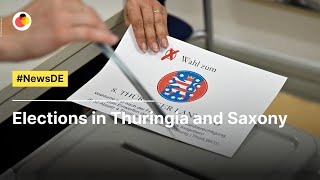 Elections in Thuringia and Saxony  NewsDE [upl. by Nnahoj]