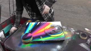 New York City Spray Paint Artist [upl. by Mandal]