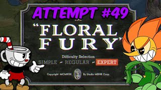 Cuphead Floral Fury EXPERT MODE A Rank [upl. by Okemak]