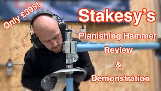 Stakesy’s new Planishing hammer review and demonstration [upl. by Pagas]