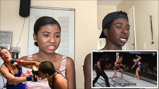 AMANDA NUNES Vs RONDA ROUSEY FIGHT REACTION Spoiler Alert SHE GETS KNOCKED OUT [upl. by Ponton]