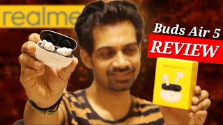 Realme Buds Air 5 FULL REVIEW after 30 DAYS ⚡ ANC  Gaming  Battery  Calling  Realme Link App [upl. by Solram]