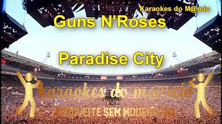 Guns NRoses Paradise City videoke [upl. by Retsim354]