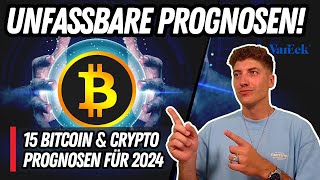 15 Unfassbare Bitcoin amp Crypto Prognosen für 2024  VanEck [upl. by Ettevets]