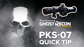 PKS07 scope location and info  Ghost Recon Wildlands quick tip [upl. by Dreeda250]