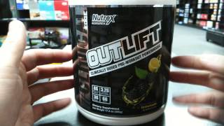 Nutrex Outlift preworkout review One of the best [upl. by Sabina]