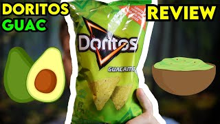 Doritos GUACAMOLE Tortilla Chip Review [upl. by Haraf]