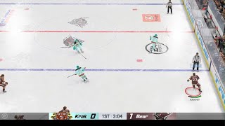 NHL 24 Glen Falls Krakens vs Beantown Bears [upl. by Kristy841]