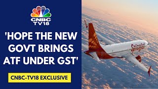 A Large Component Of Economic Growth Is Aviation SpiceJet  CNBC TV18 [upl. by Acired721]