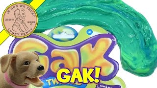 GAK Twisted Goo Green amp You Blue It Nickelodeon Toys [upl. by Emory]