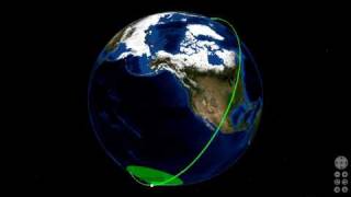 International Space Station ISS 3D Orbit [upl. by Rufe]