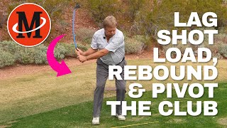 Load Rebound and Pivot the Club  Lag Shot Golf 7Iron Training Aid [upl. by Miltie]