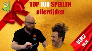 Top 100 Spellen Allertijden met BOARDGAMEHEAVEN 2024 Deel2 [upl. by Oilime18]