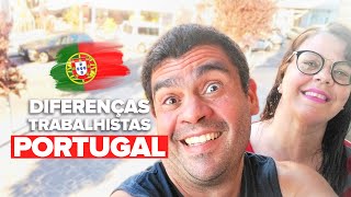 DIFERENÇAS TRABALHISTAS EM PORTUGAL 24 [upl. by Mellitz]