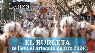 El Burleta se lleva otro Arlequín de Oro y Harúspices el premio del público del desfile de Piñata [upl. by Balliol]