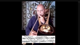 Mahler Symphony No 2 trombone amp trumpet duet 🎵🎺 shorts trombone trumpet mahler [upl. by Ahtreb62]