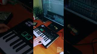 The Weeknd  Blinding Lights Live Loop Cover ableton arturiaminilab [upl. by Bilat]