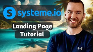 Systemeio Landing Page Tutorial 2024 How To Create A Landing Page With Systemeio [upl. by Behlau751]