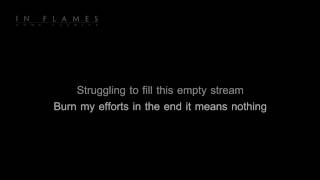 In Flames  Take This Life Lyrics in Video [upl. by Eire]