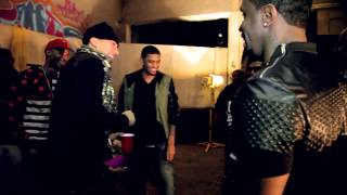 French Montana  Ocho Cinco Official Video  Behind The Scenes [upl. by Ahsemot]