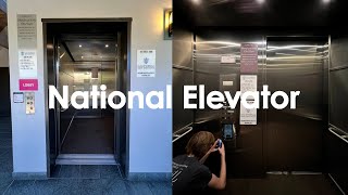 Big National Hydraulic Elevator  136 N San Mateo Dr  San Mateo CA [upl. by Ahl]